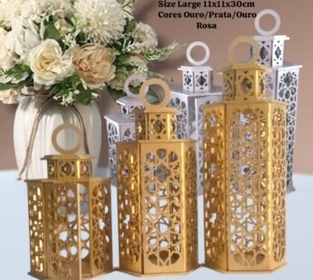 Lanternas de mesa/caixa suspensa🍃✨ JOGO 3PC